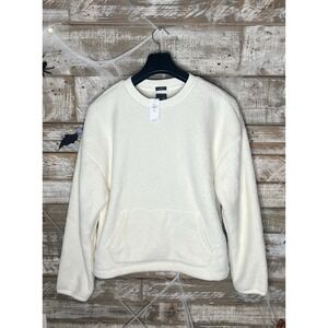 Gap womens white‎ sweatshirt M Tall